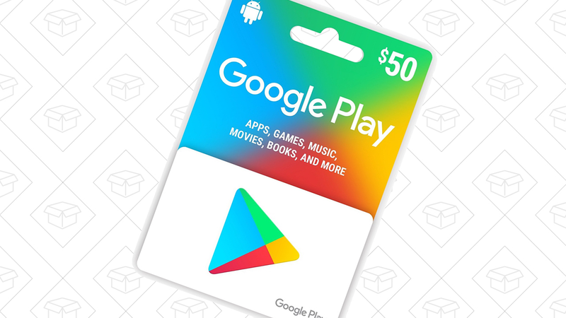 $50 Google Play Gift Card, $45 with code GOOGLE5